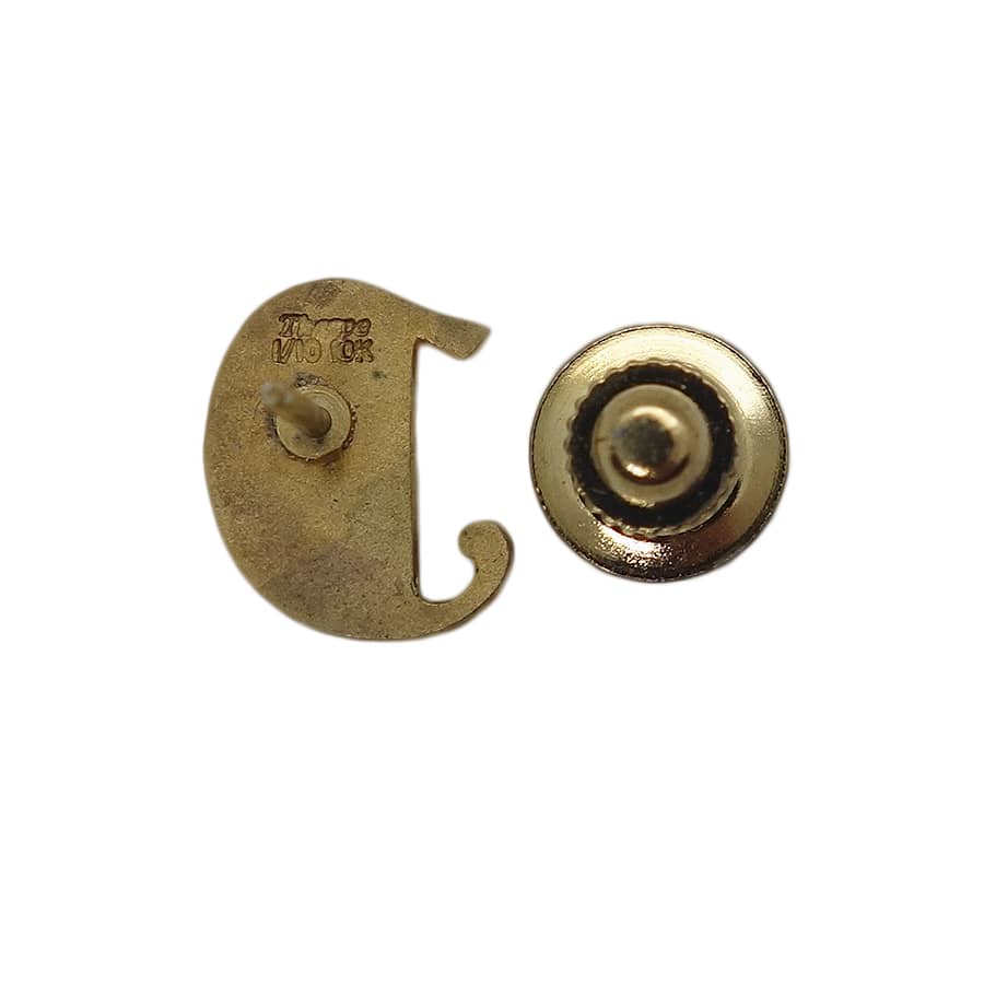 D 3 ピンズ 留め具付き 1/10 10K ビンテージ