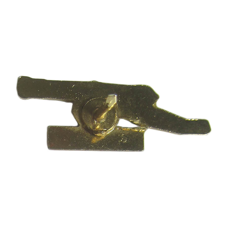 ピンズ 大砲 留め具付き ピンバッジ