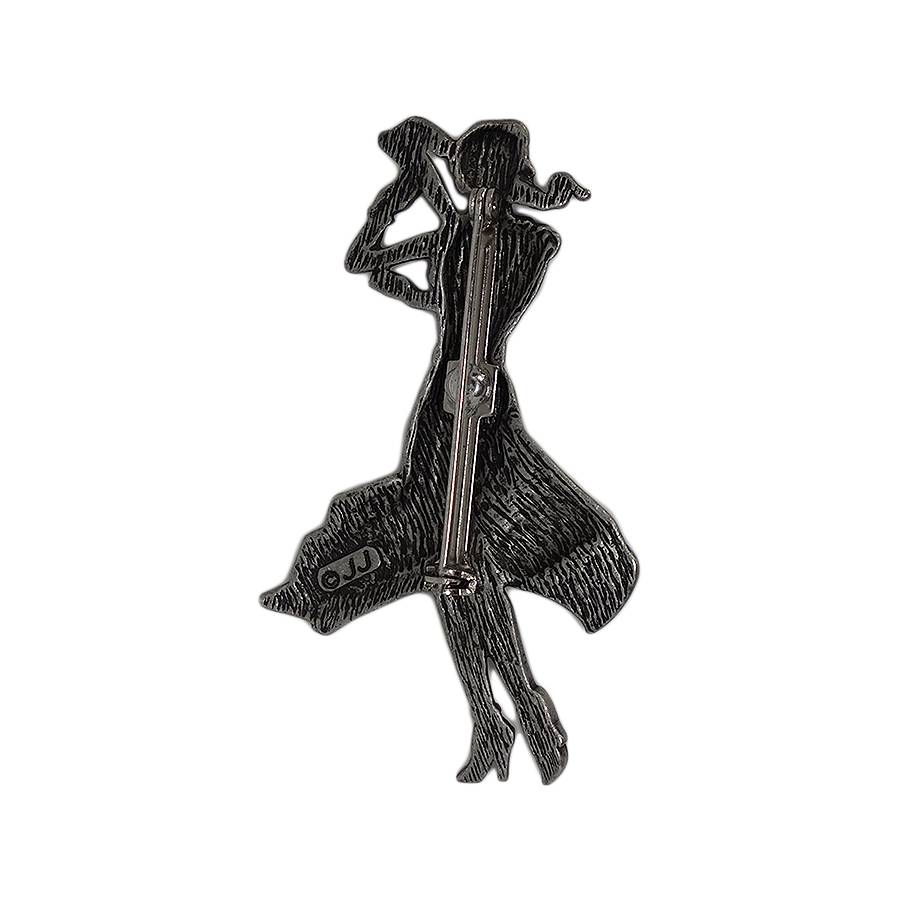 女性 ダンサー ブローチ JONETTE JEWELRY