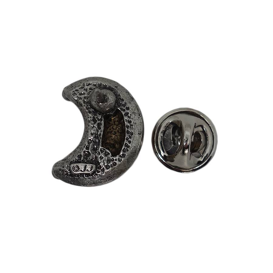 三日月 ピンズ JONETTE JEWELRY 留め具付き