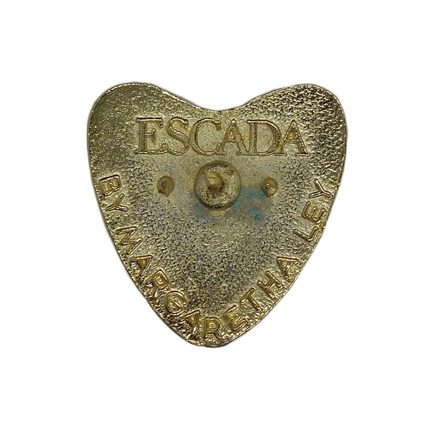 ESCADA ピンズ エスカーダ 金色 ハート フランス 留め具付き