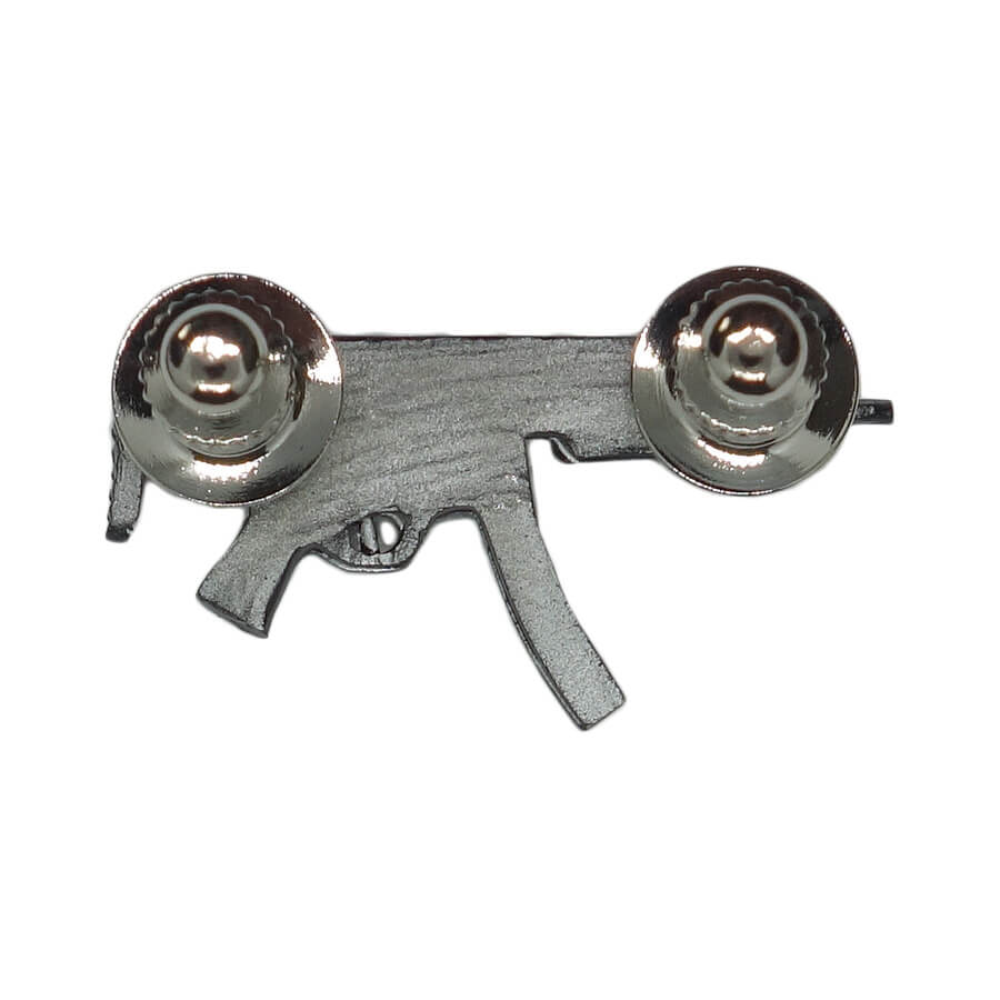 サブマシンガン ピンズ 銃 留め具付き