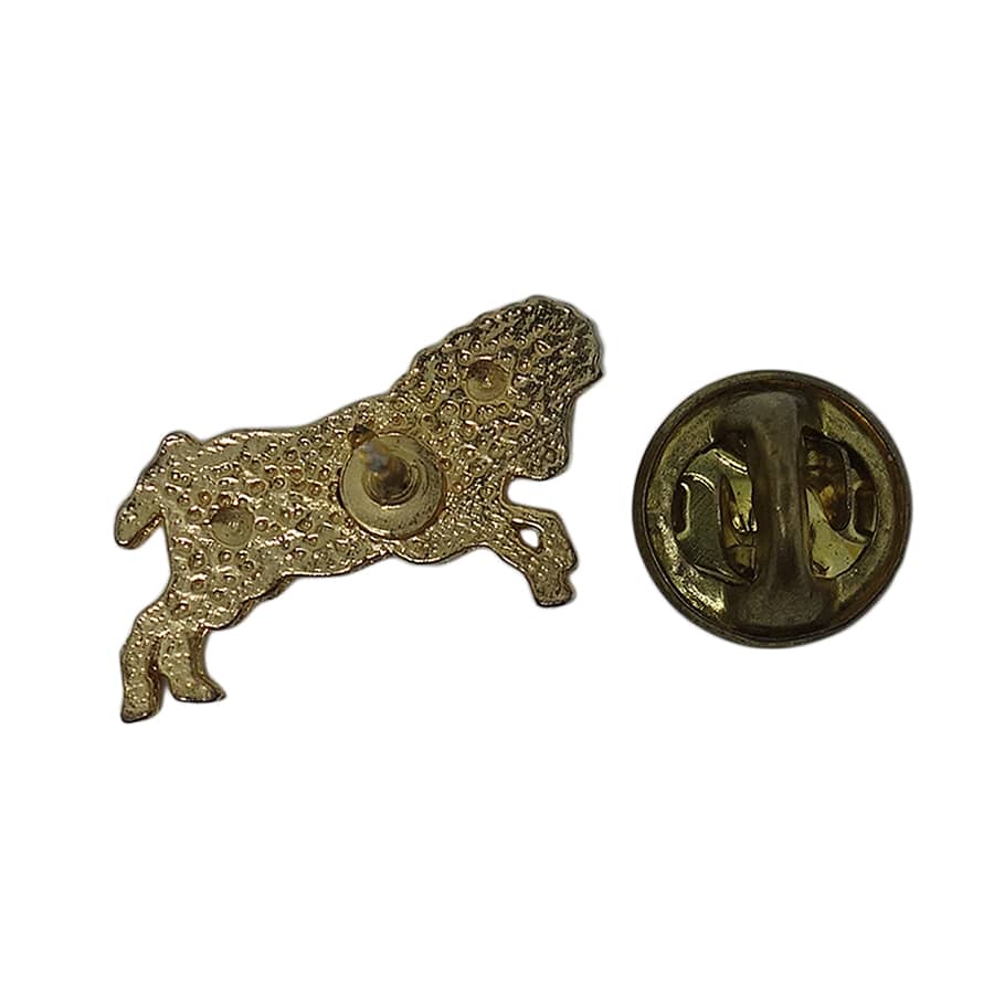 羊 ピンズ 動物 ヒツジ 金色 留め具付き