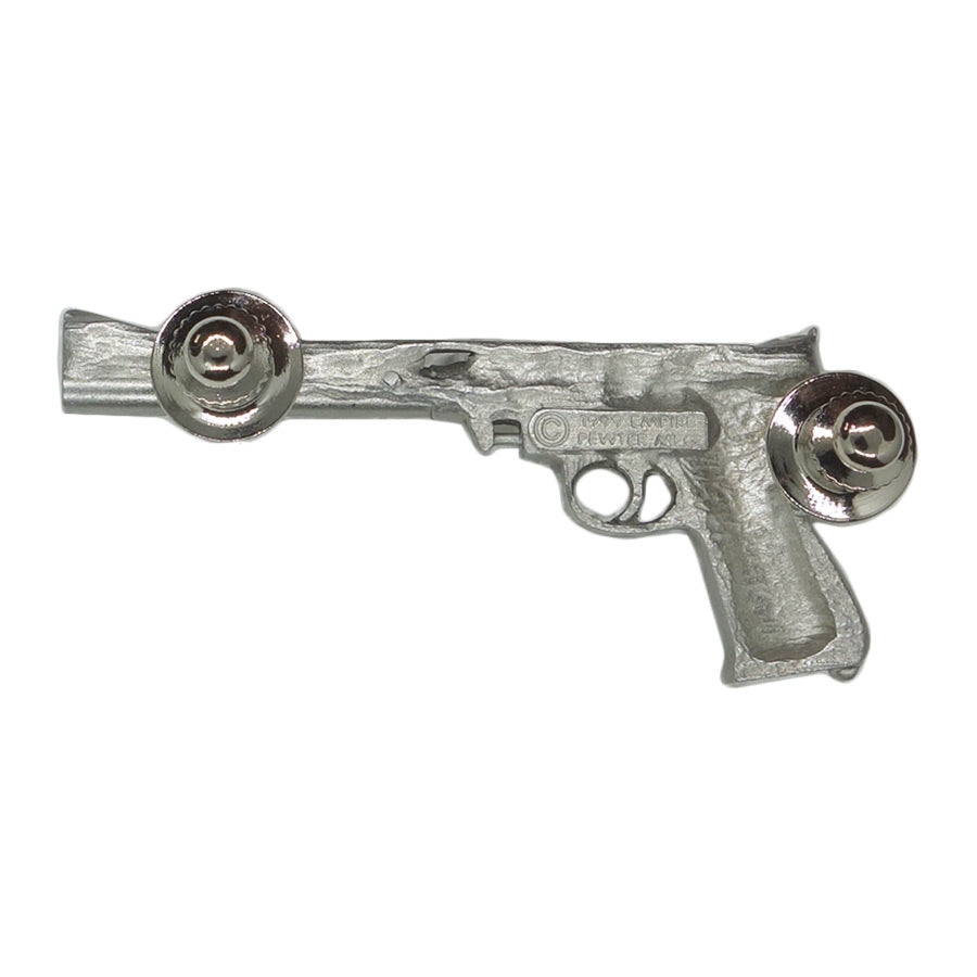 ピストル ピンズ WILDEY 拳銃 ピューター EMPIRE PEWTER MFG 留め具付