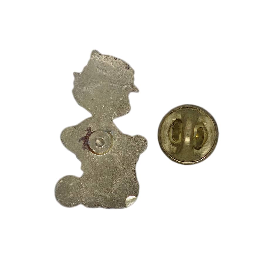 スポーツ少年 ピンズ 留め具付き