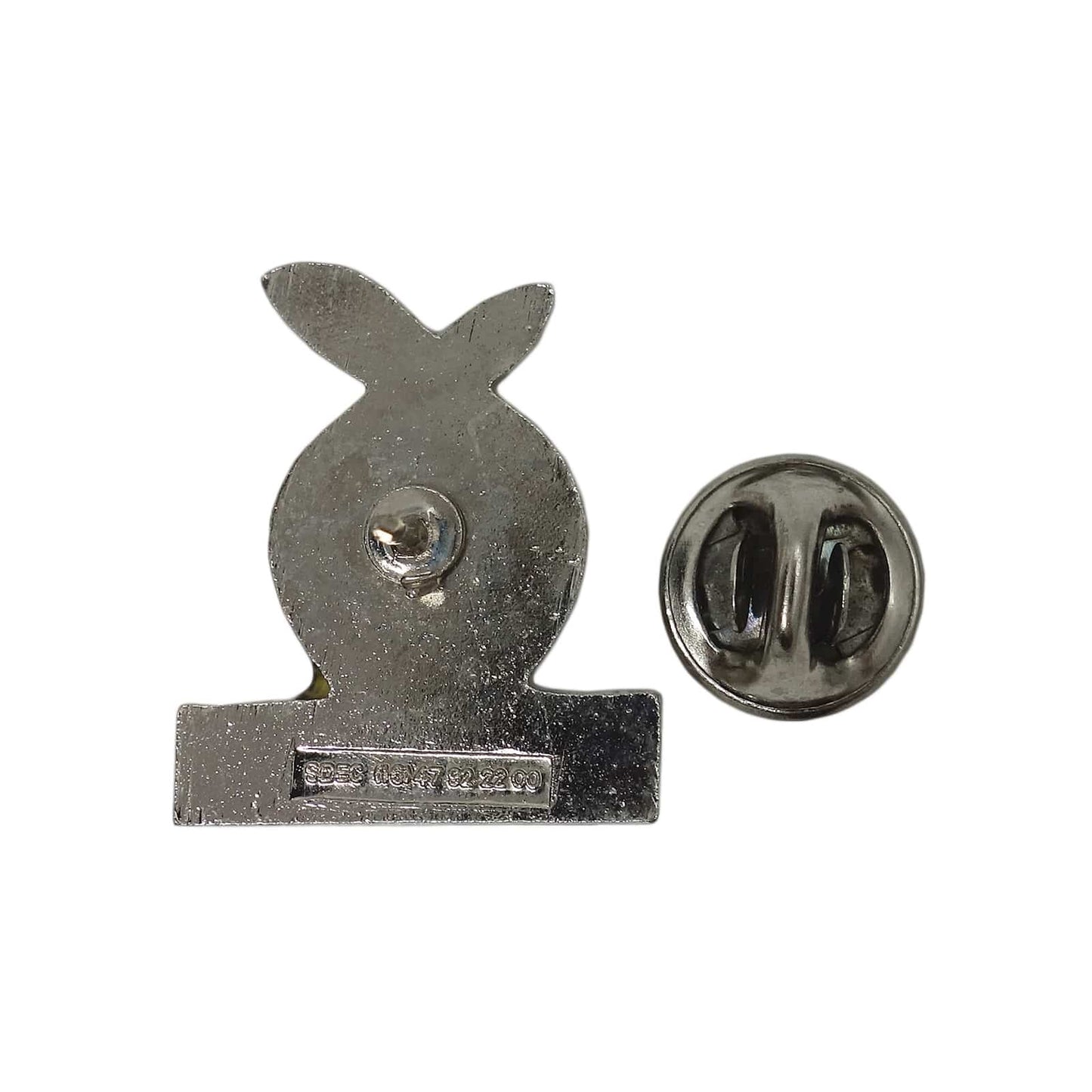 point coop スーパーマーケット ピンズ オレンジ 留め具付き