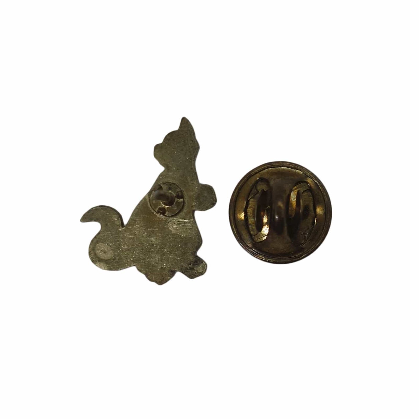 恐竜 ピンズ 留め具付き