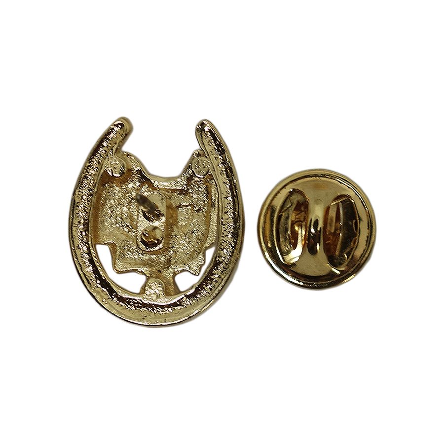 鞍 蹄鉄 ピンズ 馬具 留め具付き