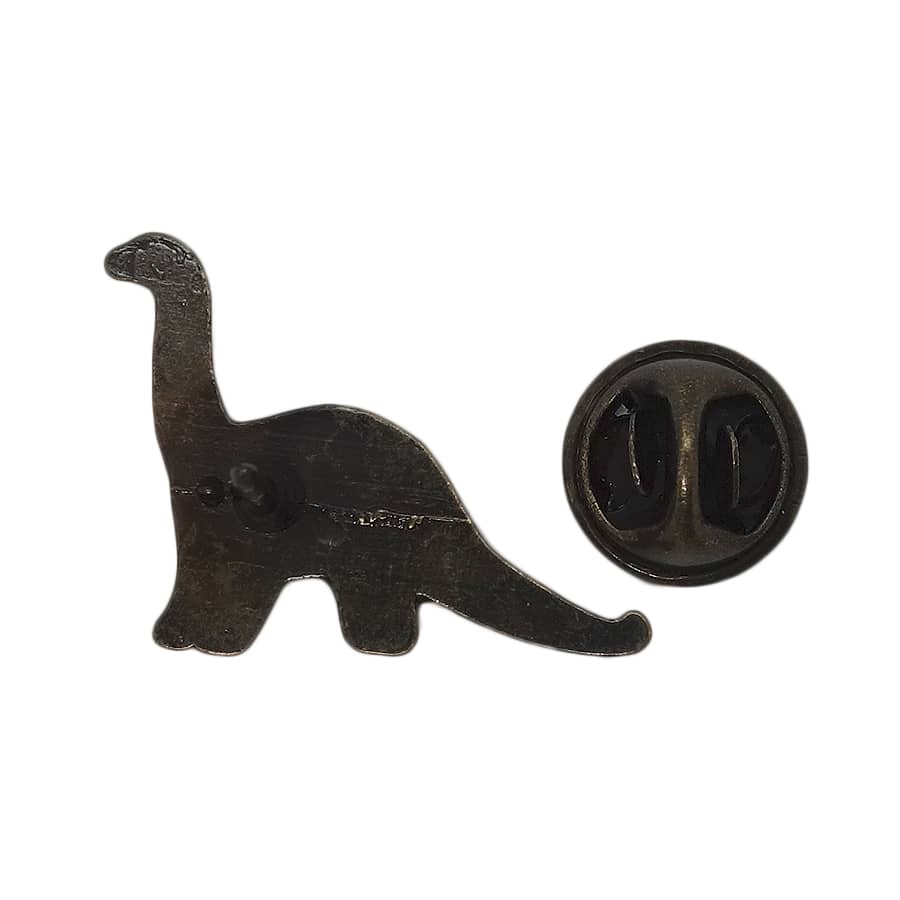 恐竜 ブロントサウルス ピンズ 留め具付き