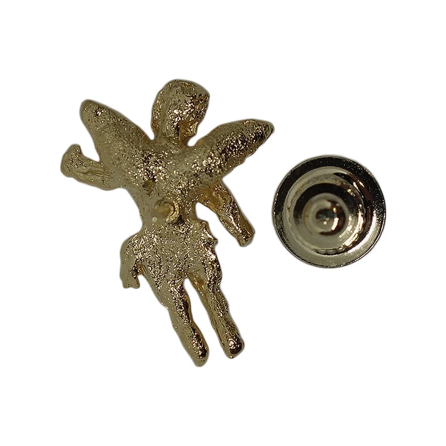 天使 ピンズ 金色 エンジェル 留め具付き