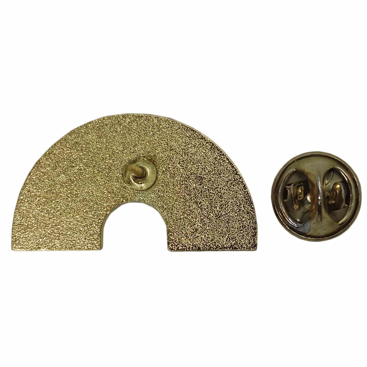 虹 レインボー ピンズ 留め具付き