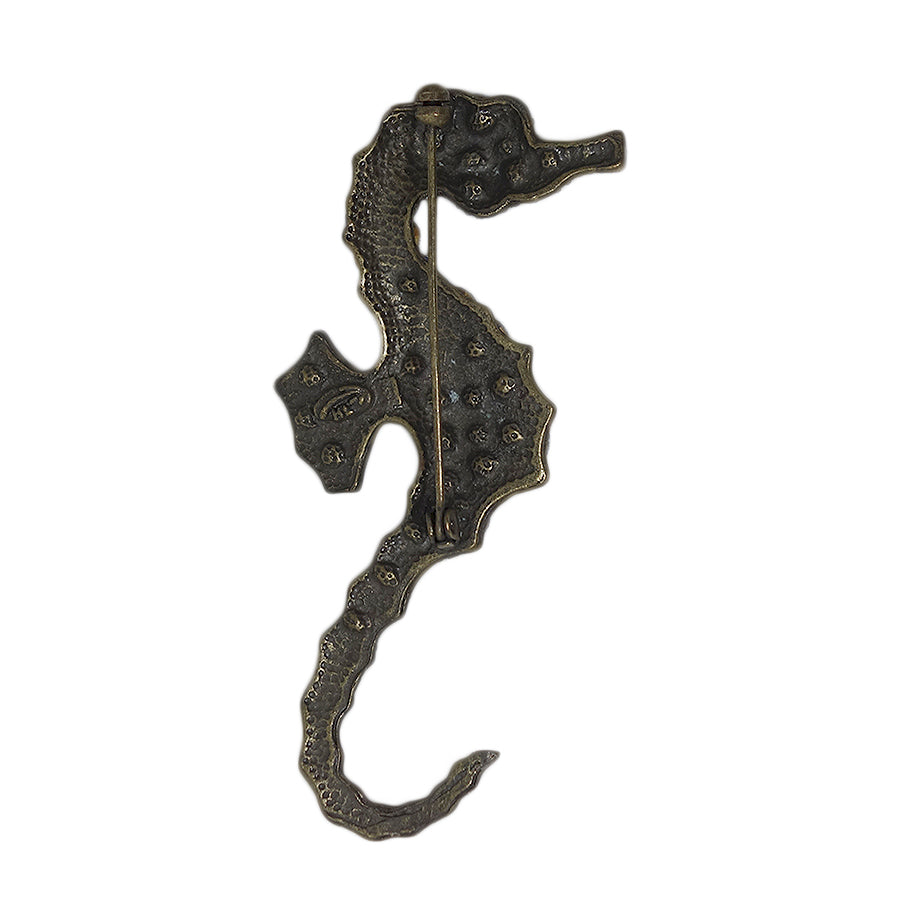 タツノオトシゴ ブローチ
