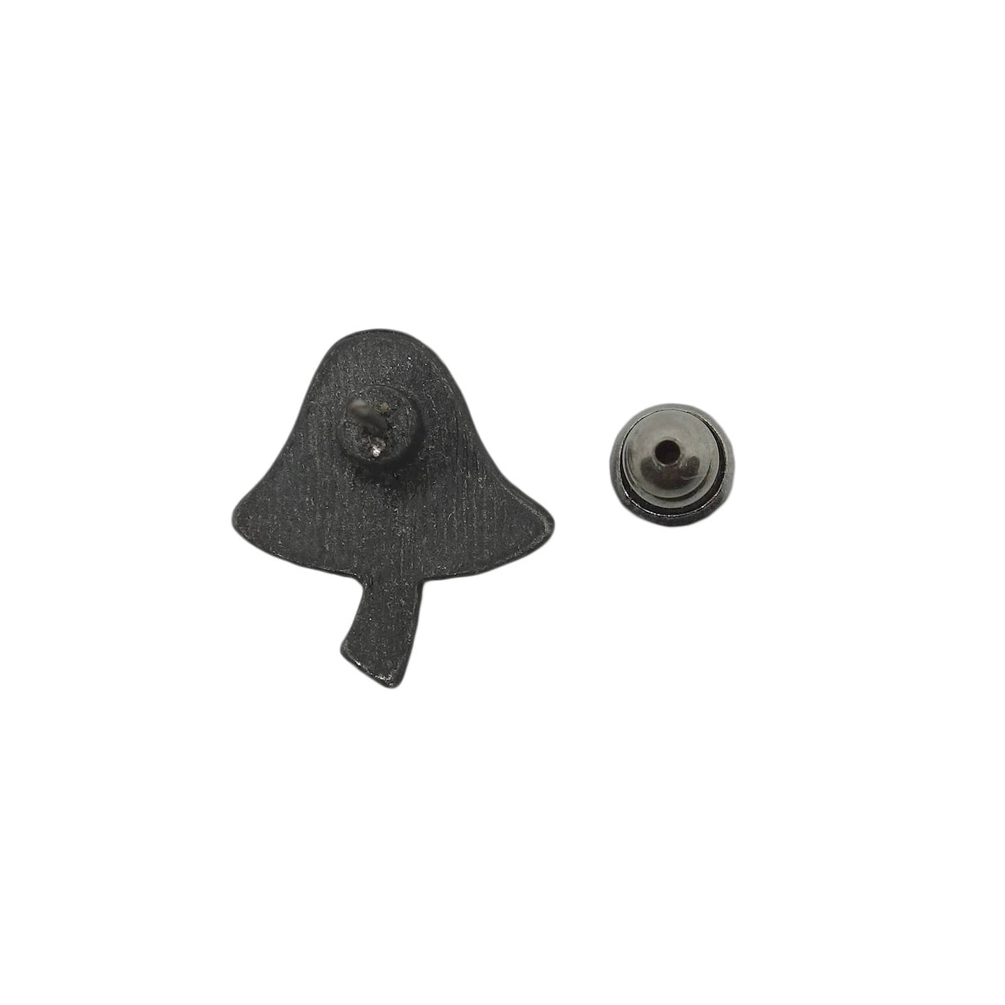 キノコ ピンズ 留め具付き
