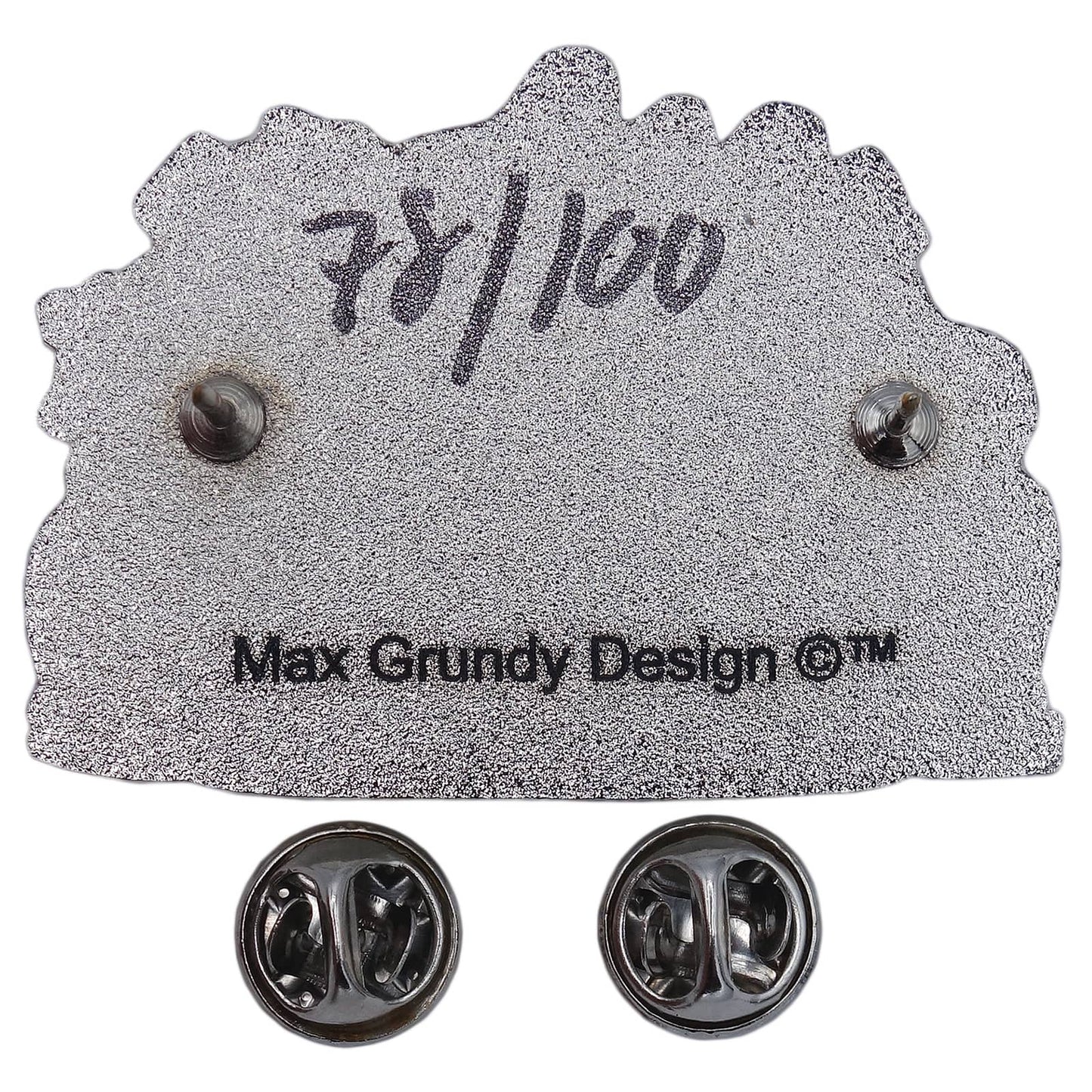 Max Grundy Design ピンズ HAUNTED PUMPKIN