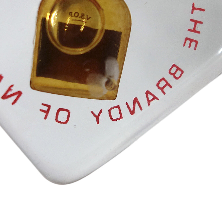 Bourbon キーホルダー ビンテージ COURVOISIER ナポレオン 酒のボトル