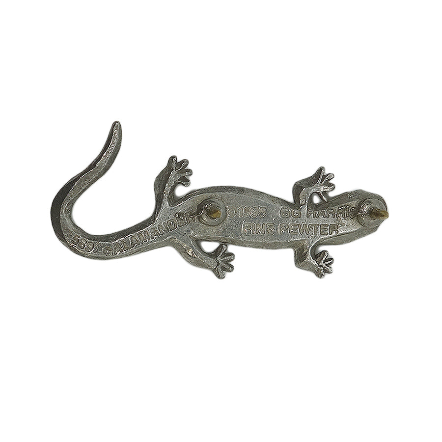 SALAMANDER ピューター ピンズ サンショウウオ GG HARRIS