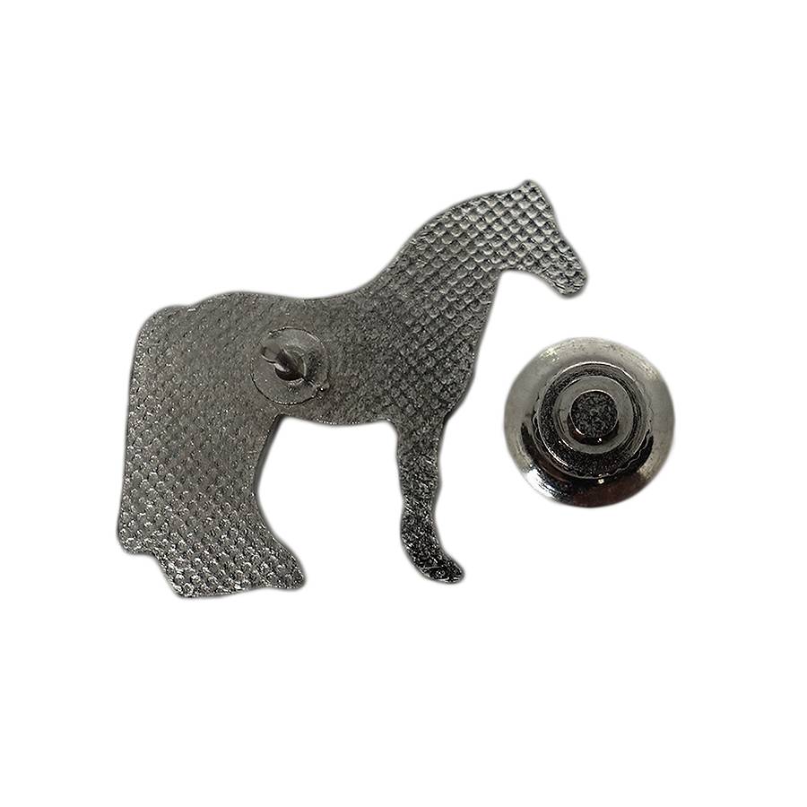 馬 ピンズ 動物 留め具付き