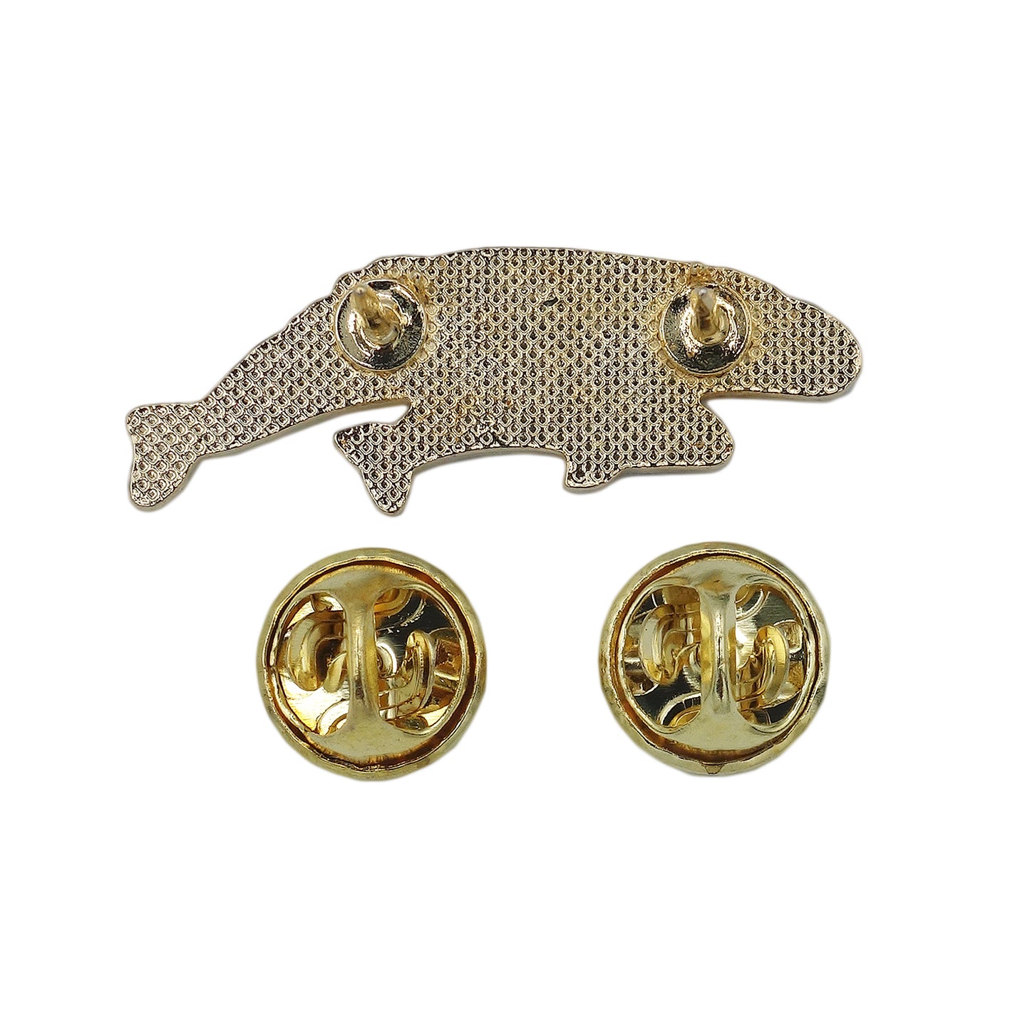 親子のクジラ ピンズ