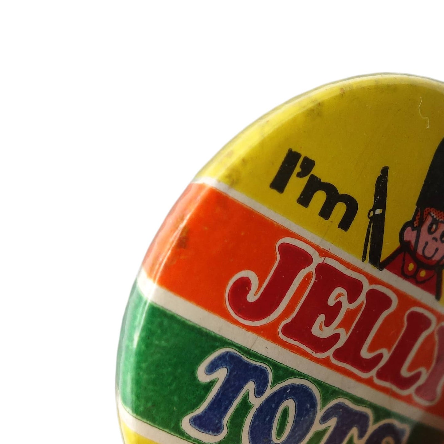 I'm a.... JELLY TOTS SENTRY 缶バッジ バッチ ジェリー・トッツ
