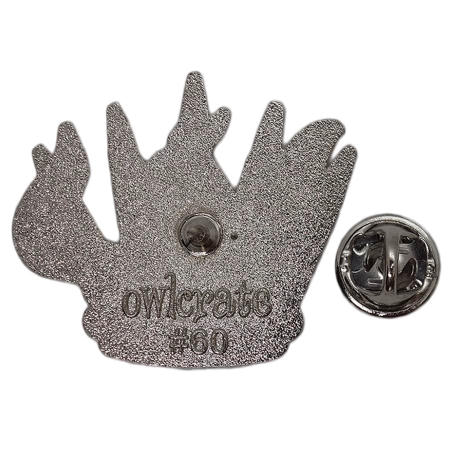 STILL, I WILL FIGHT 貝殻の王冠 ピンズ Owlcrate 留め具付き