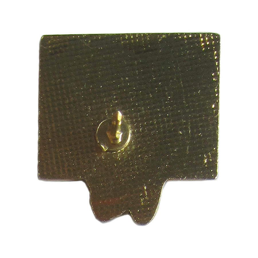ピンズ バスケットボール ゴール 留め具付き レトロ ピンバッジ
