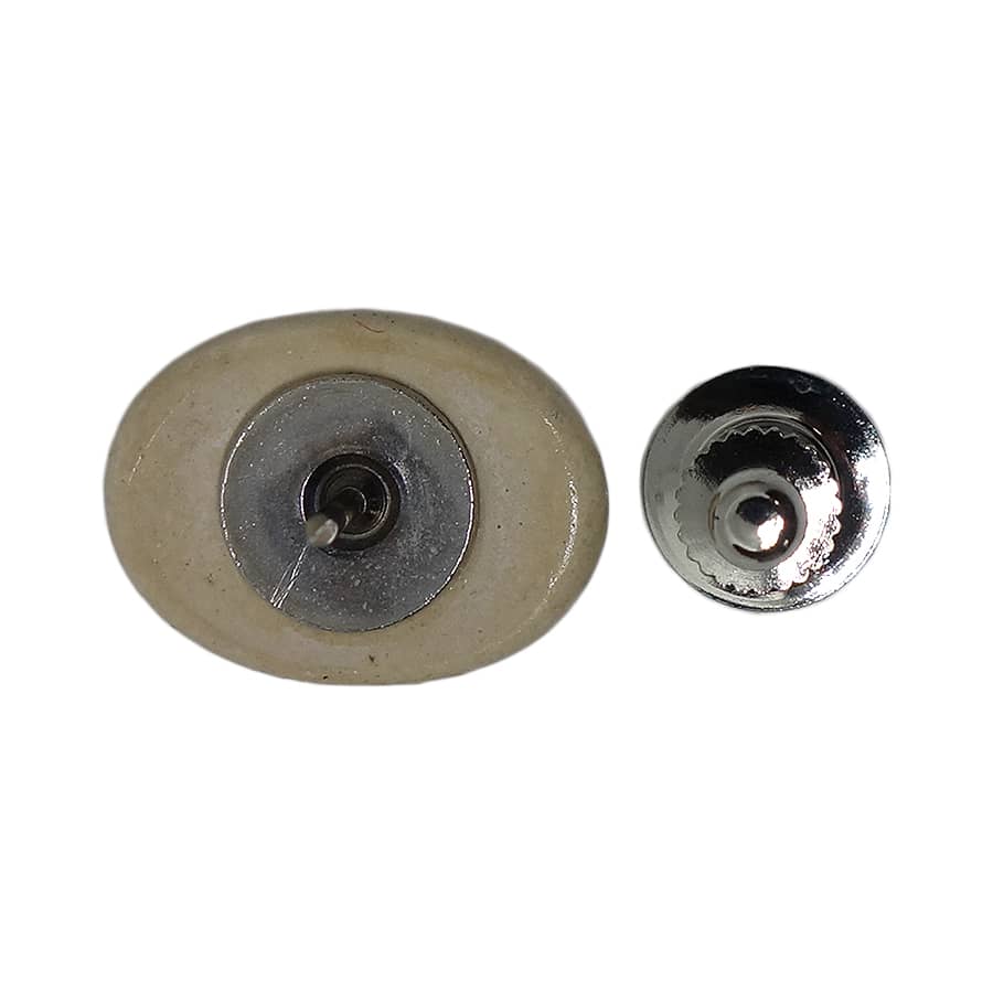 ハート ピンズ 留め具付き