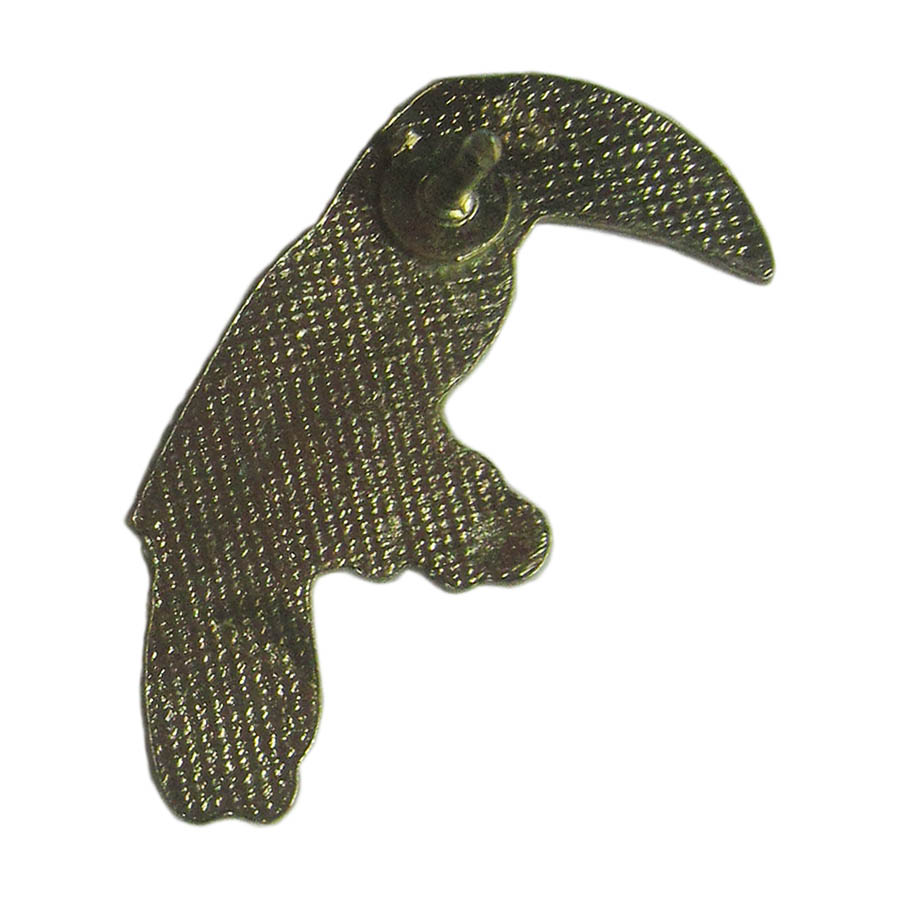ピンズ 鳥 オオハシ ピンバッジ 留め具付き ビンテージ