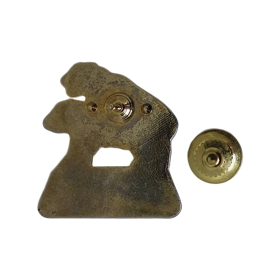UNITECH OF ALASKA ピンズ シロクマ 留め具付き