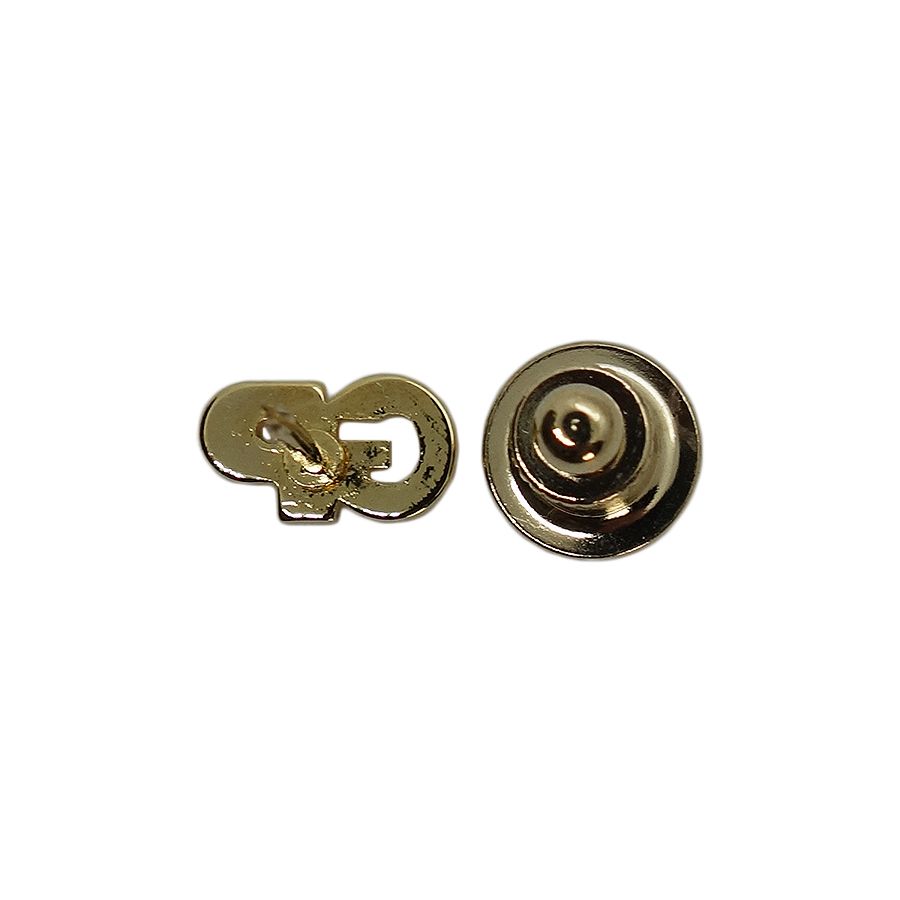 GP ピンズ 金色 留め具付き