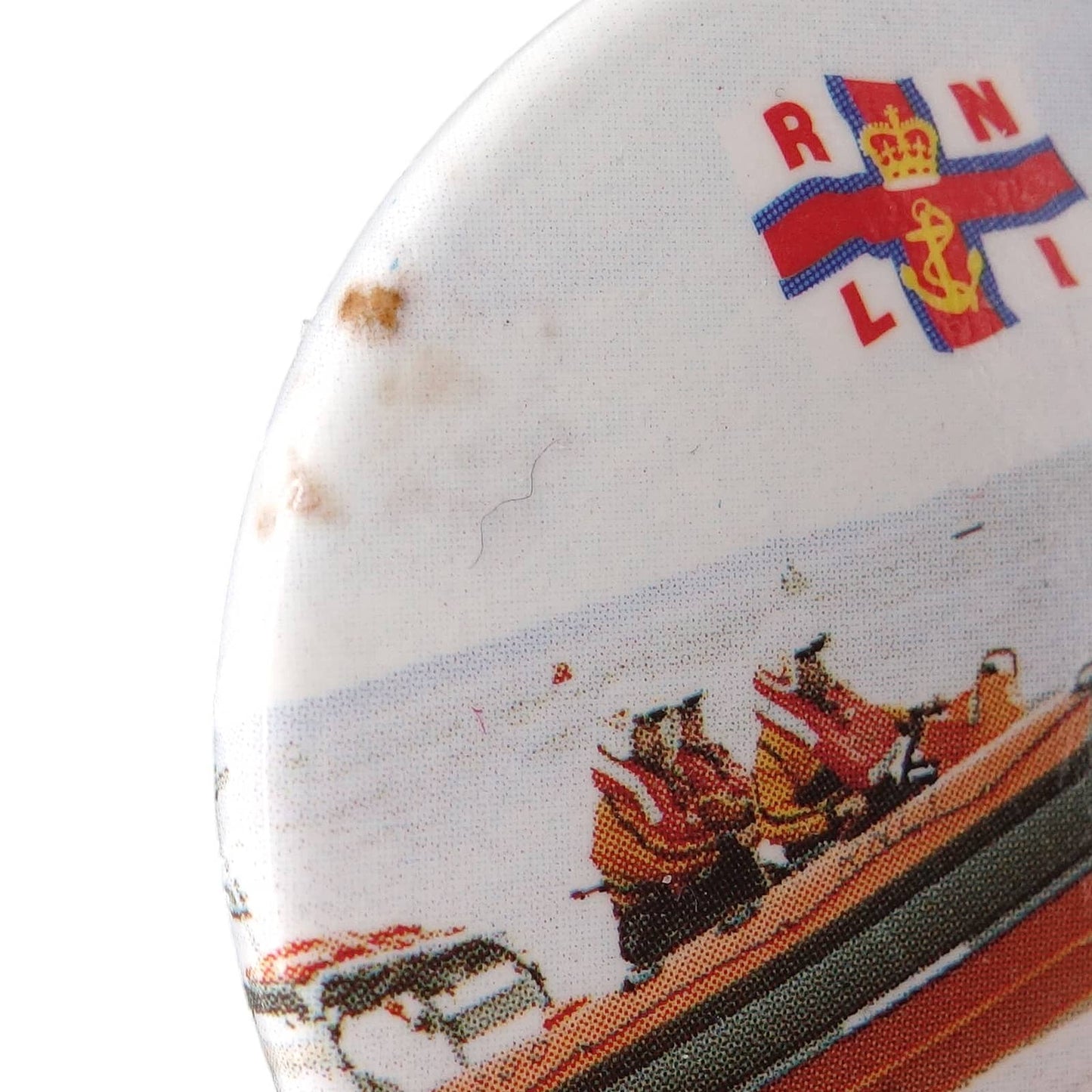 RNLI 英国王立救命艇協会 缶バッジ バッチ Atlantic 21 Class 沿岸救命艇