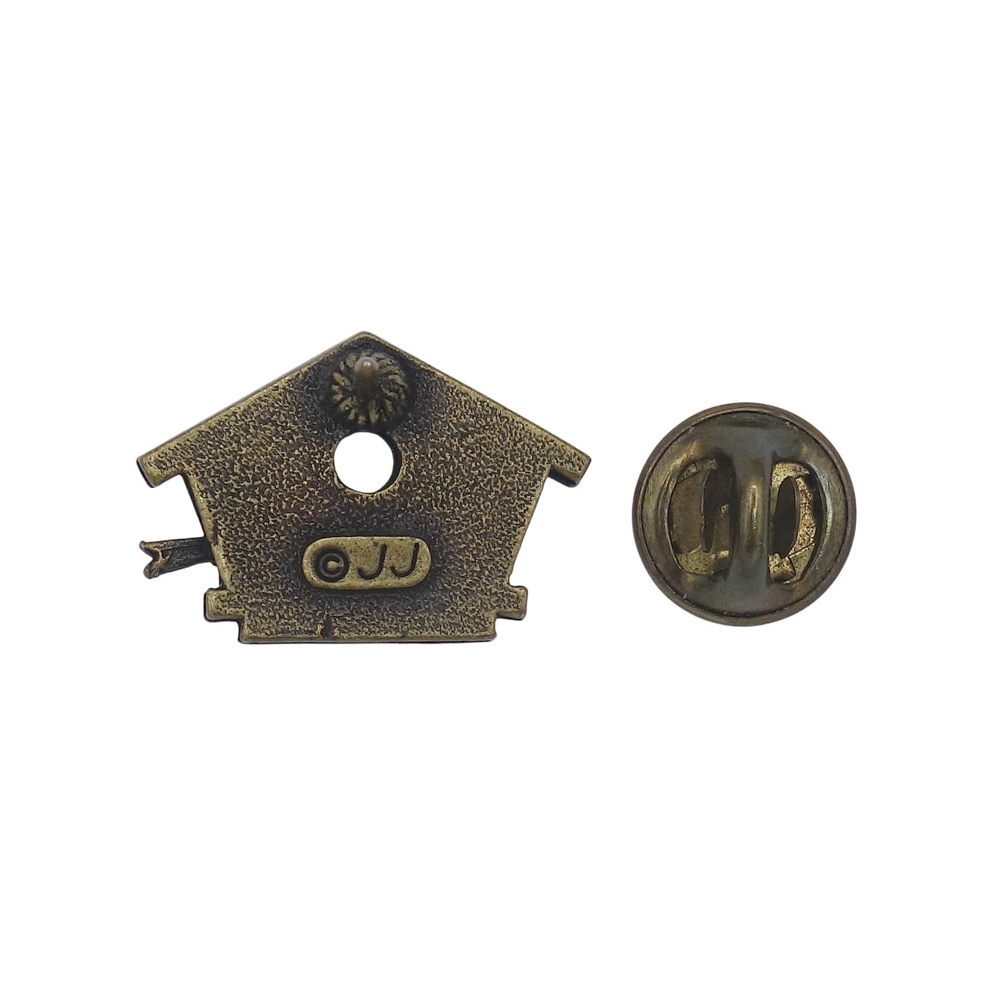 JJ 鳥の巣箱 ピンズ 鳥小屋 JONETTE JEWELRY