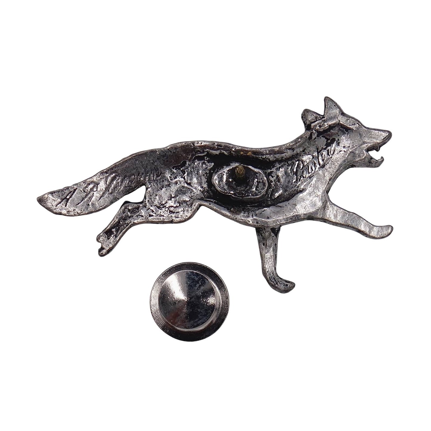A.R. Brown キツネ ピューター ピンズ 動物 狐 レトロ ビンテージ アクセサリー