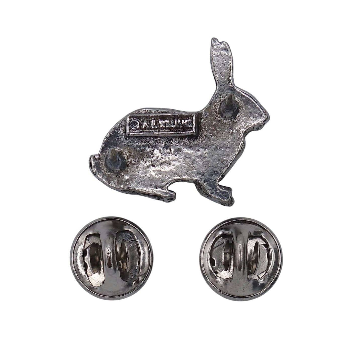 A.E.Williams ウサギ 動物 ピューター ピンズ アクセサリー ピンバッチ