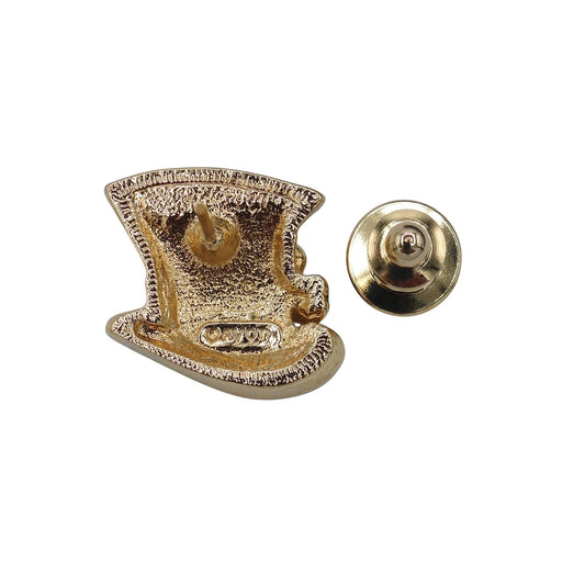 AVON レプラコーンハット ピンズ シャムロック 三つ葉のクローバー エイボン アクセサリー ピンバッチ
