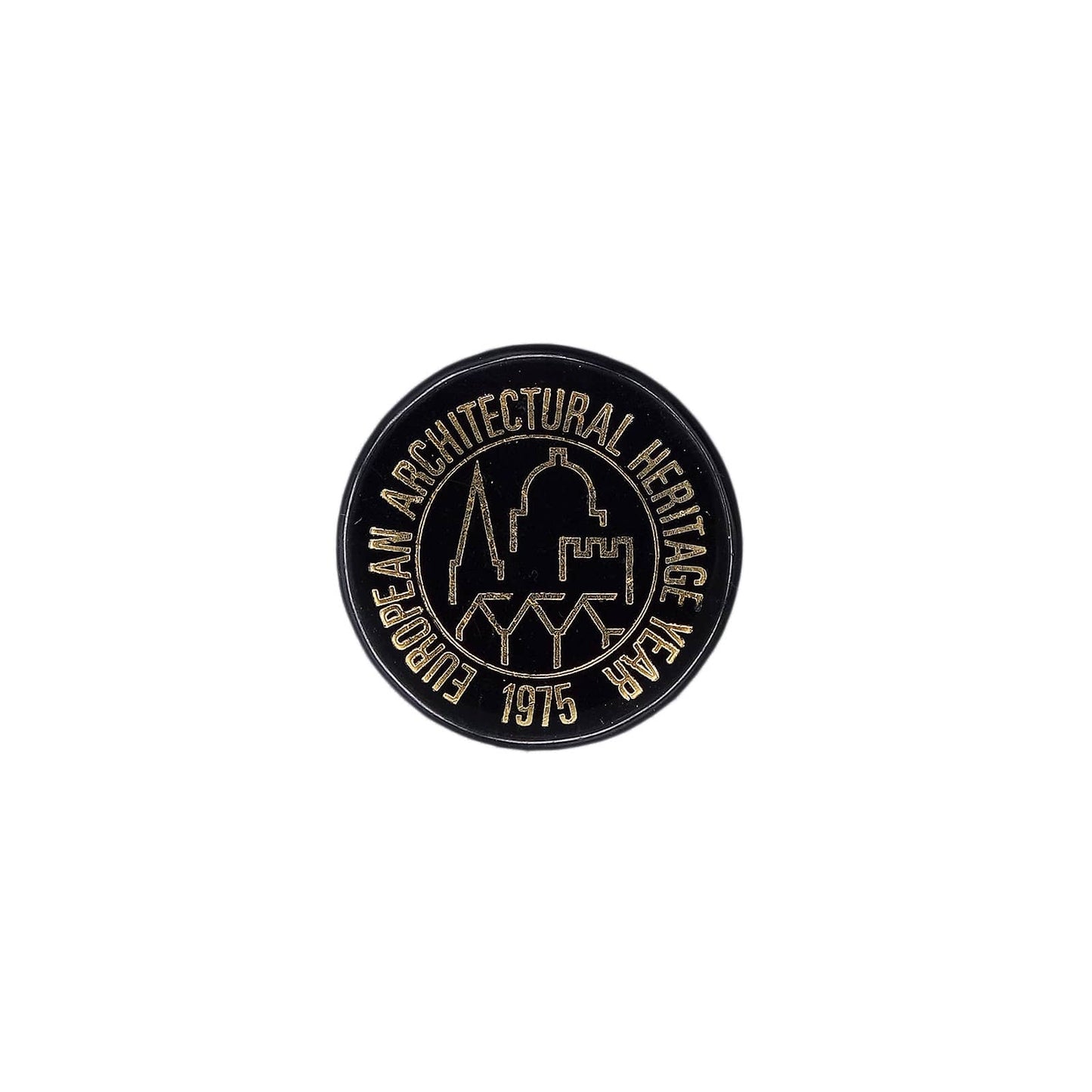 EUROPEAN ARCHITECTURAL HERITAGE YEAR 缶バッジ バッチ