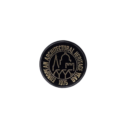 EUROPEAN ARCHITECTURAL HERITAGE YEAR 缶バッジ バッチ