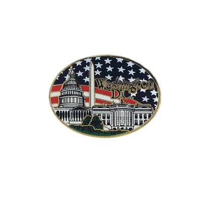 Washington D.C. ピンズ ワシントンD.C. 留め具付き
