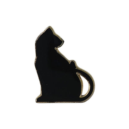 黒猫 ピンズ 動物