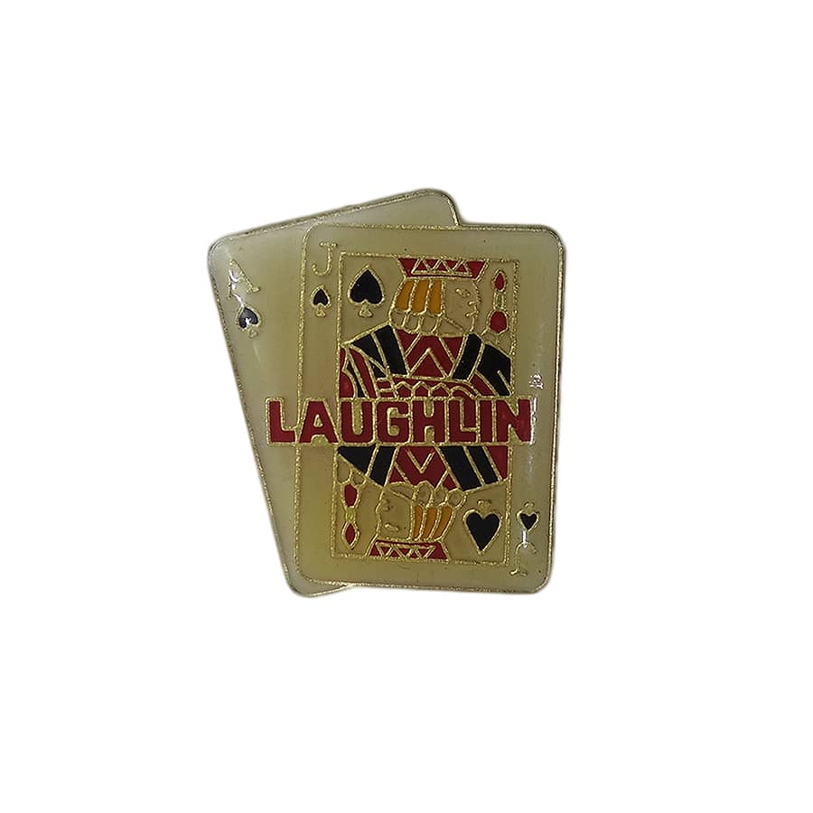 LAUGHLIN トランプ ピンズ ネバダ州ラフリン 留め具付き