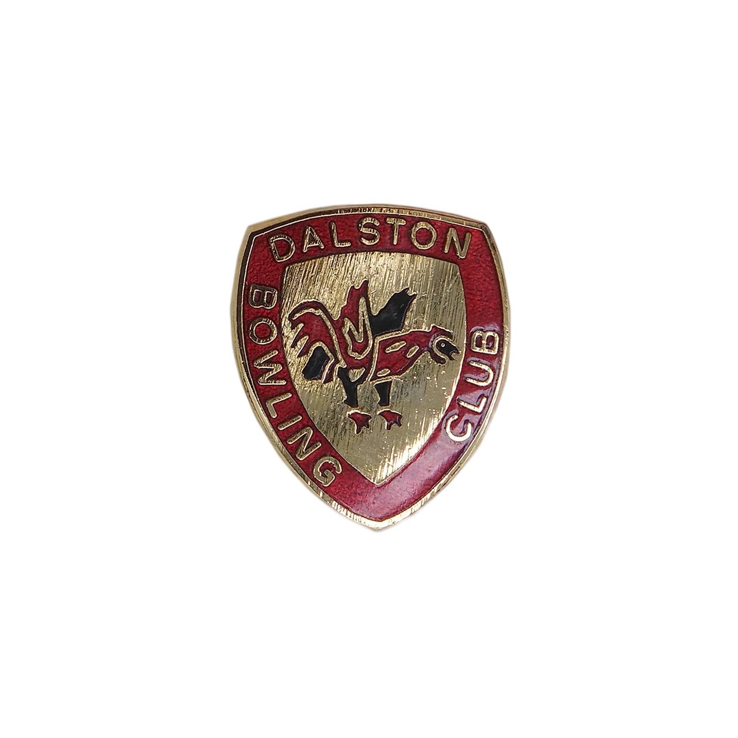 DALSTON BOWLING CLUB ボウリング ピンバッジ 英国 ローンボウルズクラブ