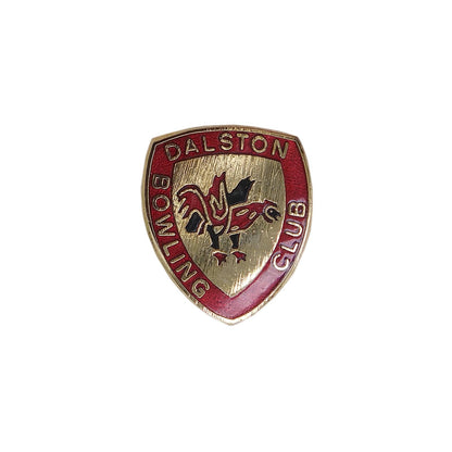 DALSTON BOWLING CLUB ボウリング ピンバッジ 英国 ローンボウルズクラブ