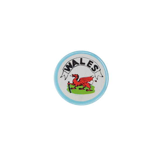 WALES ウェールズ Y Ddraig Goch 赤いドラゴン バッジ バッチ