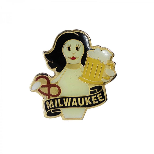 MILWAUKEE ボウリングピン ピンズ ミルウォーキー 留め具付き