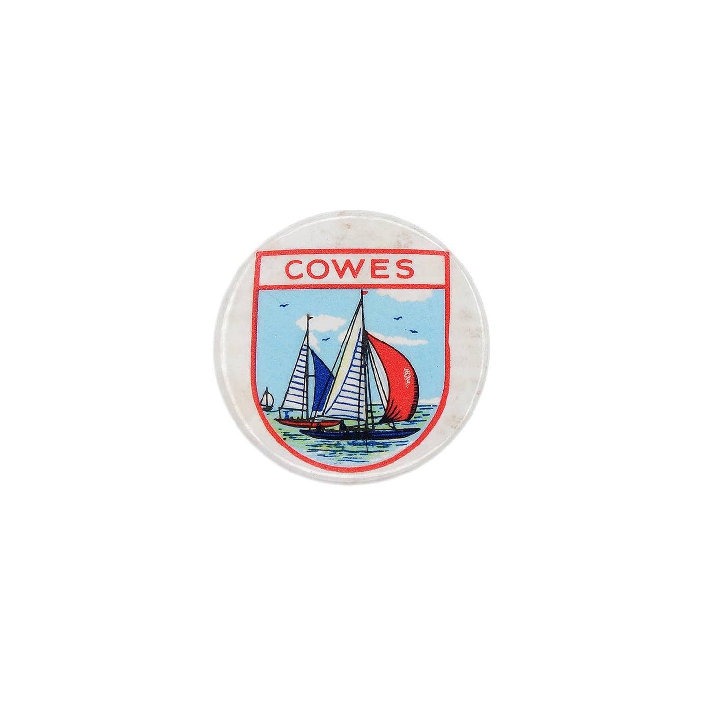 COWES カウズ 缶バッジ バッチ