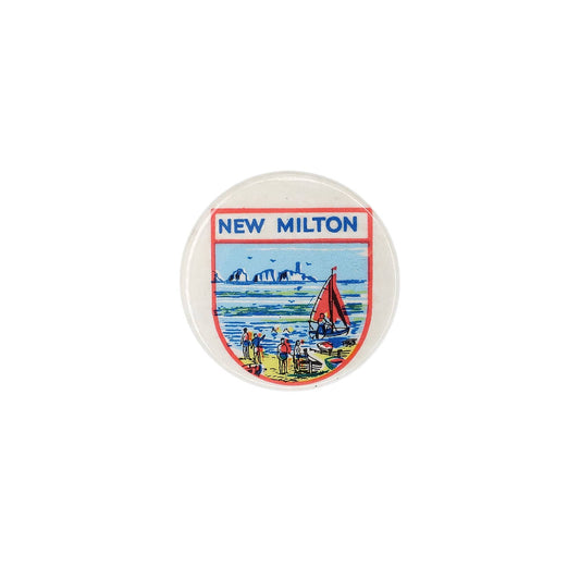 NEW MILTON ニュー・ミルトン 缶バッジ バッチ