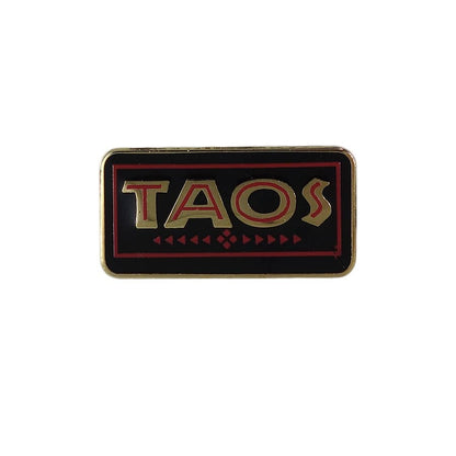TAOS ピンズ 留め具付き