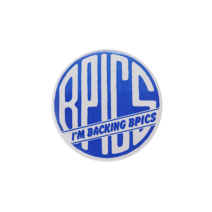 I'M BACKING BPICS 缶バッジ バッチ