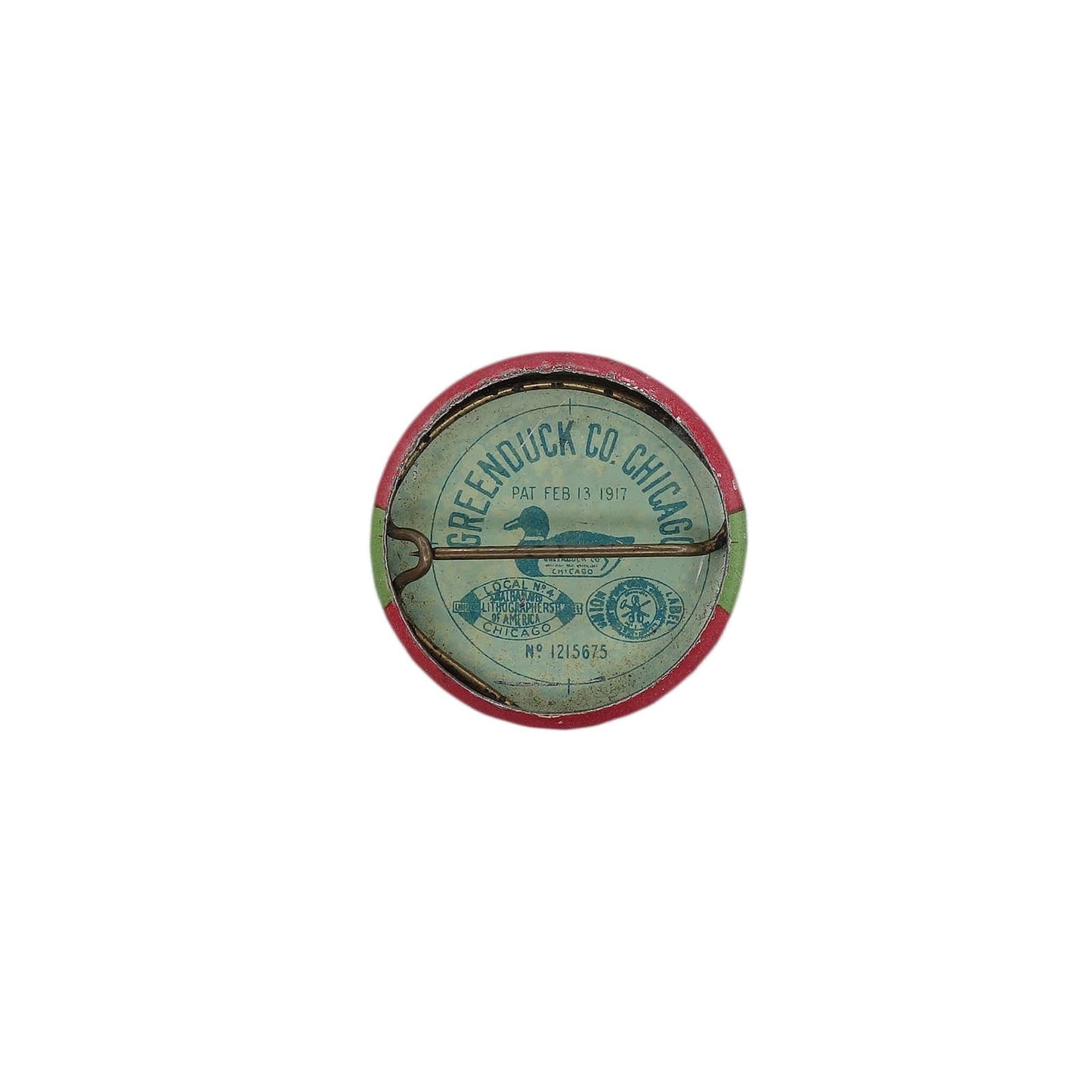 A.A. of S. & E.R. & M.C.E. 1935年 ビンテージ 缶バッジ バッチ