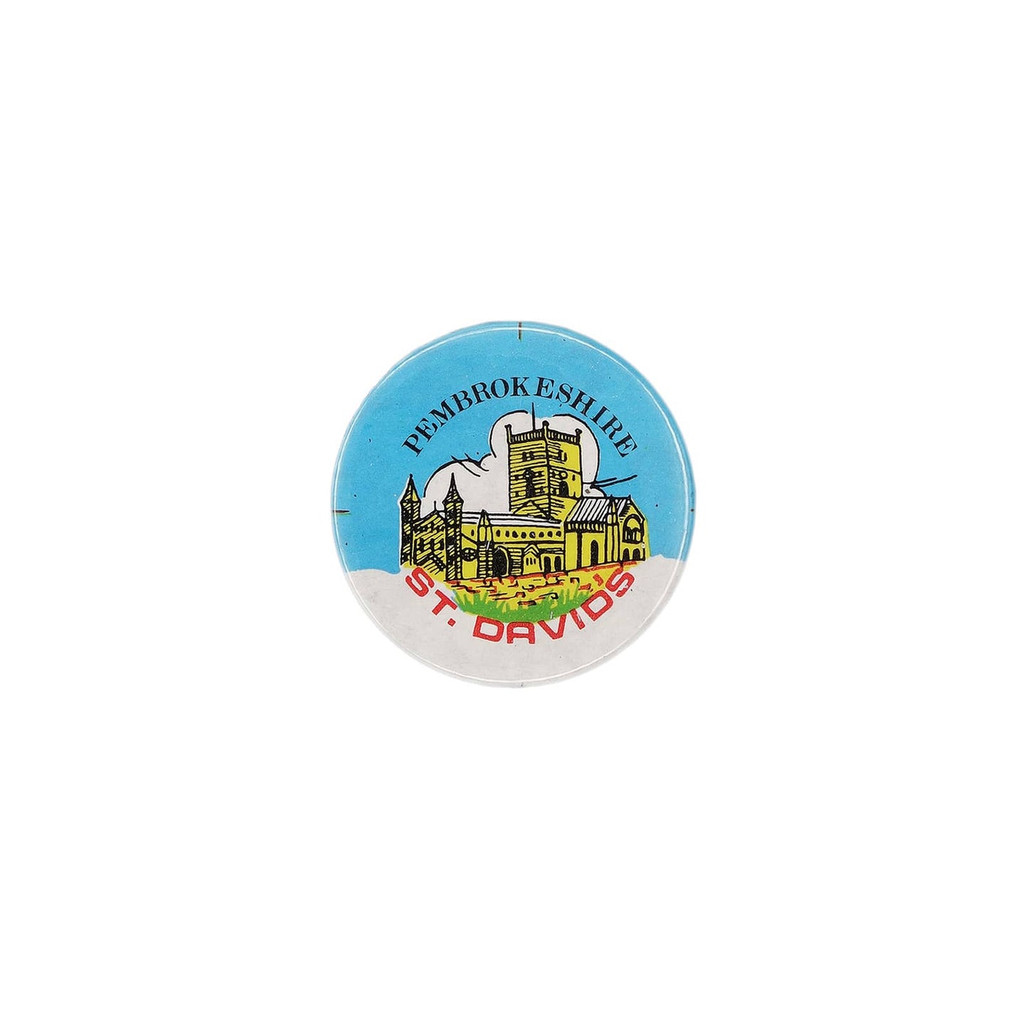 PEMBROKESHIRE ST. DAVID'S セント・デイヴィッズ大聖堂 バッジ バッチ