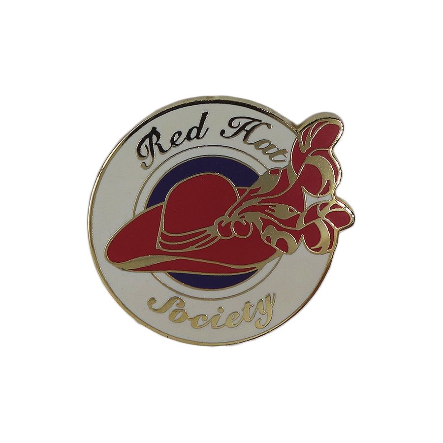 Red Hat Society ピンズ 赤い帽子